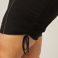 Curve Statement Seams Dress Plus Size Dresses -2020AVE