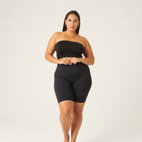 Curve Super Soft Bike Shorts Plus Size Bottoms -2020AVE