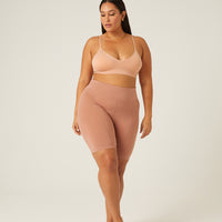 Curve Super Soft Bike Shorts Plus Size Bottoms Blush 1XL -2020AVE