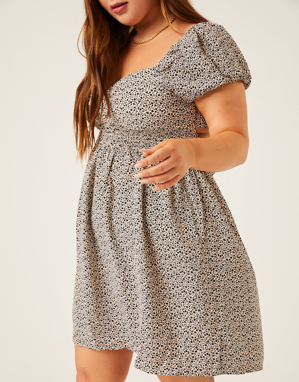 Plus Size Sweetheart Tie Back Dress – 2020AVE