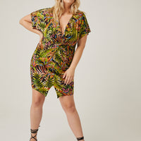 Curve Tropical Twist Dress Plus Size Dresses -2020AVE
