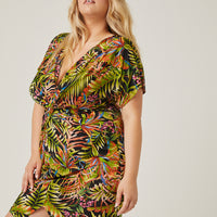 Curve Tropical Twist Dress Plus Size Dresses -2020AVE