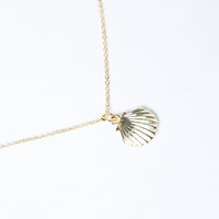 Dainty Shell Necklace Jewelry Gold One Size -2020AVE
