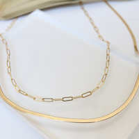 Dorothy Snake Chain Set Jewelry Gold One Size -2020AVE