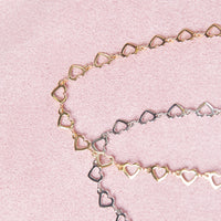 Falling In Love Dainty Heart Necklace Jewelry -2020AVE