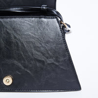 Faux Leather Trapezoid Bag Accessories -2020AVE