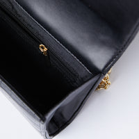 Faux It Crocodile Belt Bag Accessories Black One Size -2020AVE