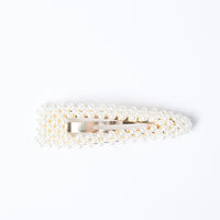 Golden Pearls Barrette Accessories Pearl One Size -2020AVE