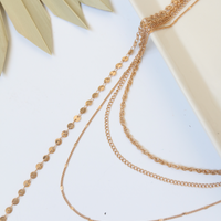 Granted Wish Layered Necklace Jewelry Gold One Size -2020AVE