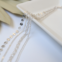 Granted Wish Layered Necklace Jewelry Silver One Size -2020AVE