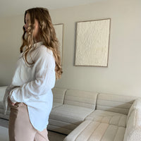 Curve Solid Trouser Pants Plus Size Bottoms -2020AVE