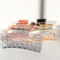 Rectangular Clear Hair Clip Accessories -2020AVE