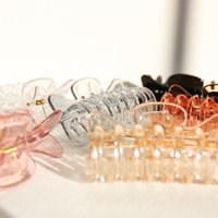 Clear Curvy Hair Clip Accessories -2020AVE