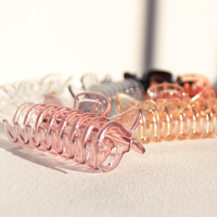 Clear Curvy Hair Clip Accessories -2020AVE