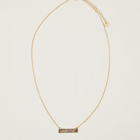 Initial Bar Necklace Jewelry -2020AVE