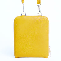 Vintage Vibes Rectangular Crossbody Accessories Mustard One Size -2020AVE