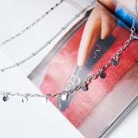 Layered Coin Necklace Jewelry -2020AVE