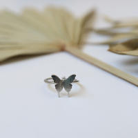Mary Butterfly Ring Jewelry Silver One Size -2020AVE