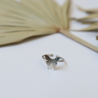 Mary Butterfly Ring Jewelry Silver One Size -2020AVE