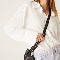 Mini Pouch Chain Bag Accessories Black One Size -2020AVE