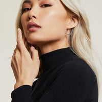 Minimal Cross Earrings Jewelry -2020AVE