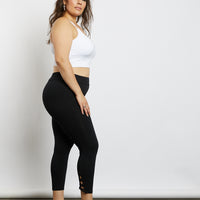Curve Tara Cropped Tank Plus Size Tops -2020AVE