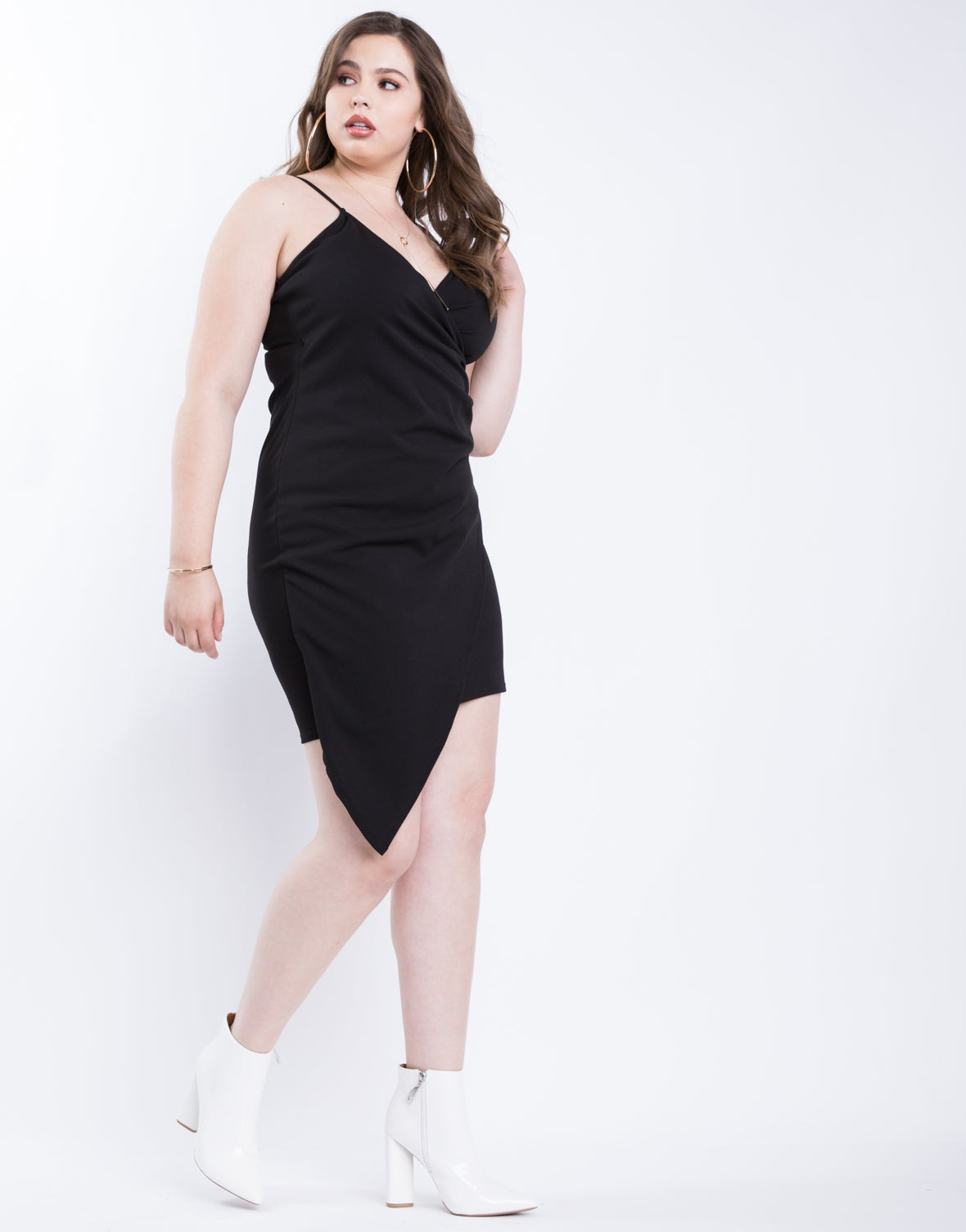 Plus Size GNO Asymmetrical Dress 2020AVE Plus Size GNO Asymmetrical Dress 2020AVE