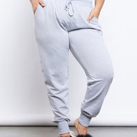 Curve Active Joggers Plus Size Bottoms -2020AVE