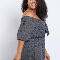 Curve Alessia Floral Romper Plus Size Rompers + Jumpsuits -2020AVE