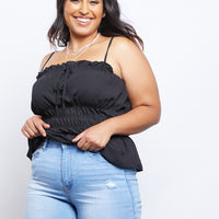 Curve Alex Midi Shorts Plus Size Bottoms Light Blue 1XL -2020AVE