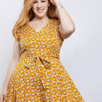 Curve Blooming Sundress Plus Size Dresses -2020AVE
