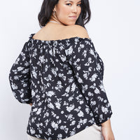 Curve Cassandra Floral Top Plus Size Tops -2020AVE