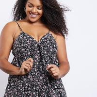 Curve Cassia Floral Dress Plus Size Dresses -2020AVE