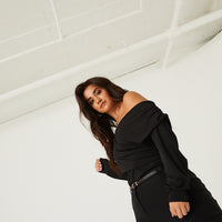 Curve Cera Wrap Top Plus Size Tops -2020AVE