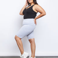 Curve Comfort Bike Shorts Plus Size Bottoms -2020AVE