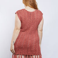 Curve Crochet Dreams Dress Plus Size Dresses -2020AVE