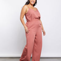 Curve Easy Breezy Jumpsuit Plus Size Rompers + Jumpsuits -2020AVE