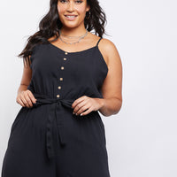 Curve Easy Breezy Jumpsuit Plus Size Rompers + Jumpsuits -2020AVE