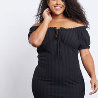 Curve Gia Bodycon Dress Plus Size Dresses -2020AVE