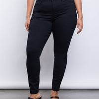 Curve Goddess Skinny Jeans Plus Size Bottoms -2020AVE