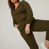 Curve Matching Lounge Set Plus Size Matching Sets -2020AVE