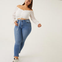 Curve Classic Skinny Jeans Plus Size Bottoms -2020AVE