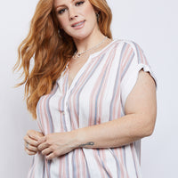 Curve Keep it Casual Top Plus Size Tops -2020AVE