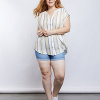 Curve Keep it Casual Top Plus Size Tops -2020AVE