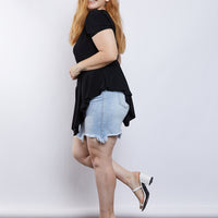 Curve Lauren Surplice Blouse Plus Size Tops -2020AVE