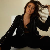 Curve Layla Suede Jacket Plus Size Outerwear -2020AVE