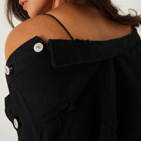 Curve Mesmerized Denim Jacket Plus Size Outerwear -2020AVE