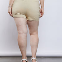 Curve Out and About Shorts Plus Size Bottoms -2020AVE