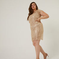 Curve Sequin Dress Plus Size Dresses -2020AVE