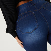Curve Classic Skinny Jeans Plus Size Bottoms -2020AVE